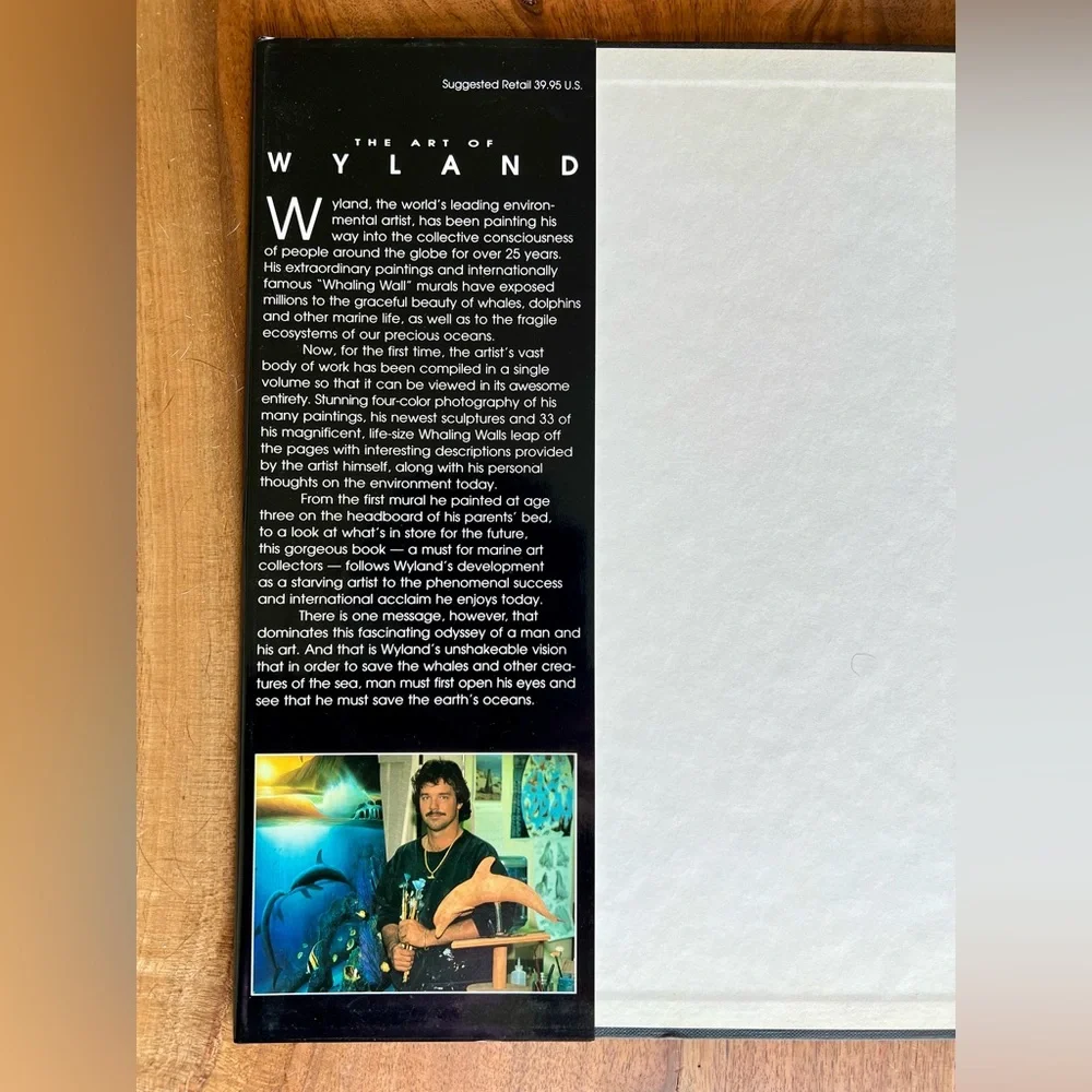 The Art of Wyland Coffee Table Book & Whale Coffee Mug - Picture 3 of 9